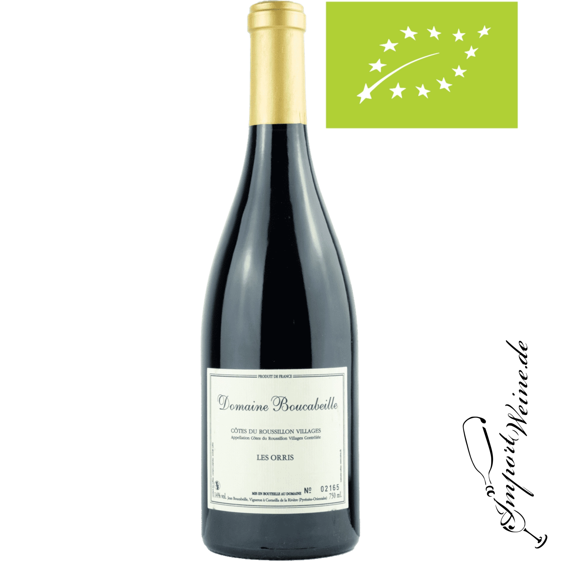 Domaine Boucabeille Les Orris CdR Villages Rouge trocken 2022 BIO
